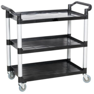 plastic service trolley