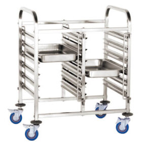 double row rack trolley