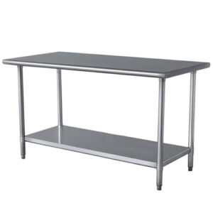 stainless steel work table for commercial kitchen