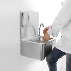 commercial kitchen equipment stainless steel hand wash basin